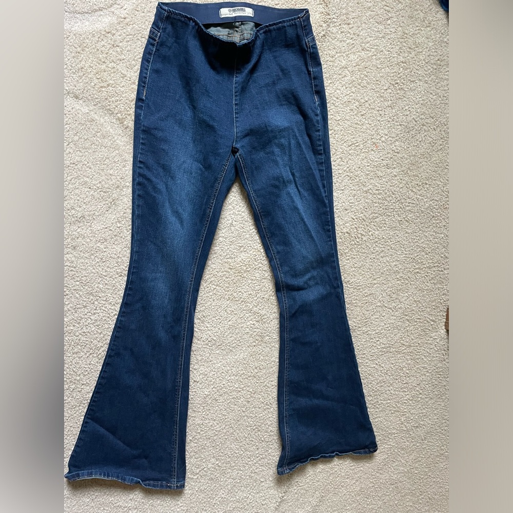 Rock and roll pull on jeans 27X34